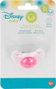 Disney Mickey Mouse - Smoczek silikonowy w anatomicznym kształcie 0 - 6 m (świecący w ciemnośći) uniwersalny 1