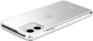 Crong Crong Crystal Shield Cover - Zestaw etui iPhone 11 (przezroczysty) + szkło hybrydowe 9H uniwersalny 4