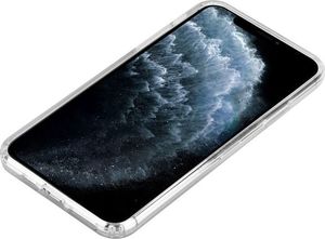 Crong Crong Crystal Shield Cover - Zestaw etui iPhone 11 (przezroczysty) + szkło hybrydowe 9H uniwersalny 5