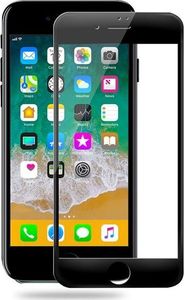 Crong Crong Edge Glass 4D Full Glue - Szkło hartowane na cały ekran iPhone 8 / 7 (czarna ramka) uniwersalny 2
