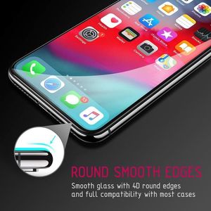 Crong Crong Edge Glass 4D Full Glue - Szkło hartowane na cały ekran Huawei Mate 10 Pro uniwersalny 6