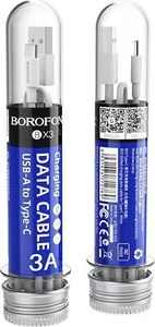 Kabel USB Borofone USB-A - USB-C 1 m Biały (43801-uniw) 2