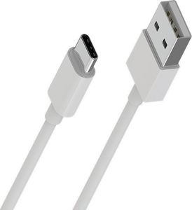 Kabel USB Borofone USB-A - USB-C 1 m Biały (43801-uniw) 1