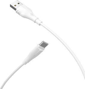 Kabel USB Borofone USB-A - USB-C 2 m Biały (43757-uniw) 1