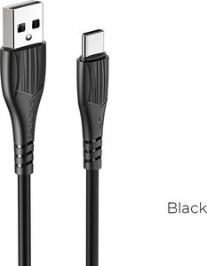 Kabel USB Borofone USB-A - 1 m Czarny (43748-uniw) 1