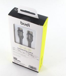 Kabel USB Budi USB-C - USB-C 1 m Czarny (43432-uniw) 2