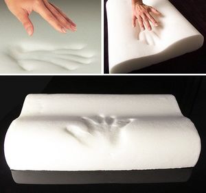 Iso Trade Ortopedyczna poduszka z pamięcią antyalergiczna uniwersalny 2