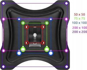 Iso Trade Uchwyt ścienny 14'' - 42'' 2