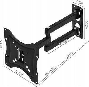 Iso Trade Uchwyt ścienny 14'' - 42'' 9