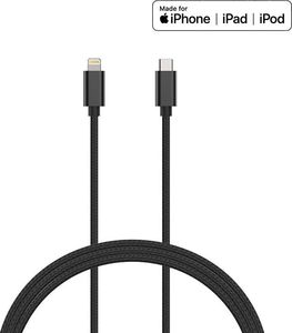 Kabel USB Kanex USB-C - Lightning 1.2 m Czarny (36323-uniw) 1