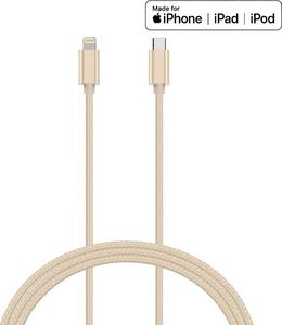 Kabel USB Kanex USB-C - Lightning 1.2 m Złoty (36322-uniw) 1