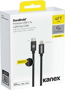 Kabel USB Kanex USB-C - Lightning 1.2 m Srebrny (36321-uniw) 5