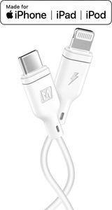 Kabel USB Momax USB-C - Lightning 1.2 m Biały (36420-uniw) 1