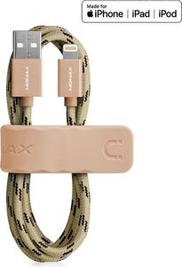 Kabel USB Momax USB-A - Lightning 1 m Złoty (36297-uniw) 1