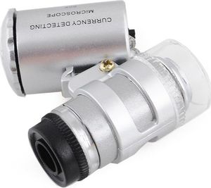 Mikroskop Iso Trade Lupa Mikroskop Kieszonkowy Powiększenie x 60 + UV uniwersalny 7