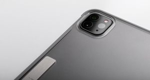 Etui na tablet Moshi Moshi VersaCover - Etui origami iPad Pro 11 (2020/2018) z ładowaniem Apple Pencil (Charcoal Black) uniwersalny 11