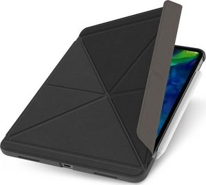 Etui na tablet Moshi Moshi VersaCover - Etui origami iPad Pro 11 (2020/2018) z ładowaniem Apple Pencil (Charcoal Black) uniwersalny 3