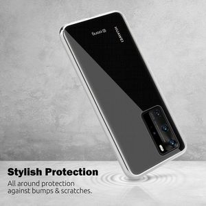 Crong Crong Crystal Slim Cover - Etui Huawei P40 (przezroczysty) uniwersalny 6