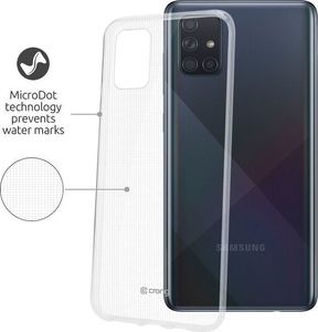 Crong Crong Crystal Slim Cover - Etui Samsung Galaxy A51 (przezroczysty) uniwersalny 3