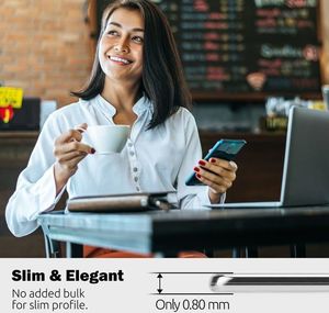 Crong Crong Crystal Slim Cover - Etui Samsung Galaxy A51 (przezroczysty) uniwersalny 7