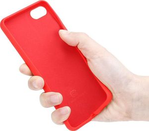 Crong Crong Color Cover - Etui iPhone SE 2020 / 8 / 7 (czerwony) uniwersalny 6