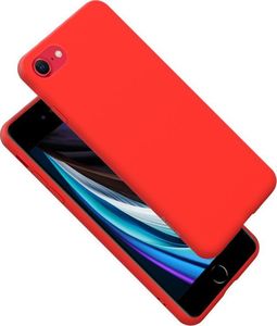 Crong Crong Color Cover - Etui iPhone SE 2020 / 8 / 7 (czerwony) uniwersalny 7