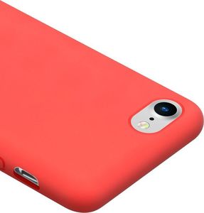 Crong Crong Color Cover - Etui iPhone SE 2020 / 8 / 7 (czerwony) uniwersalny 10