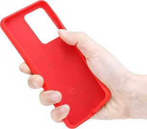 Crong Crong Color Cover - Etui Samsung Galaxy S20 Ultra (czerwony) uniwersalny 5