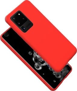 Crong Crong Color Cover - Etui Samsung Galaxy S20 Ultra (czerwony) uniwersalny 9
