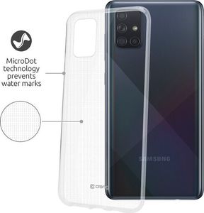 Crong Crong Crystal Slim Cover - Etui Samsung Galaxy A71 (przezroczysty) uniwersalny 3