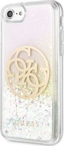 Guess Guess Gradient Liquid Glitter Circle Logo - Etui iPhone SE 2020 / 8 / 7 uniwersalny 2