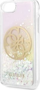 Guess Guess Gradient Liquid Glitter Circle Logo - Etui iPhone SE 2020 / 8 / 7 uniwersalny 3