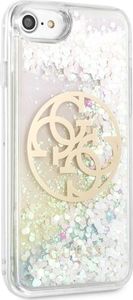 Guess Guess Gradient Liquid Glitter Circle Logo - Etui iPhone SE 2020 / 8 / 7 uniwersalny 5