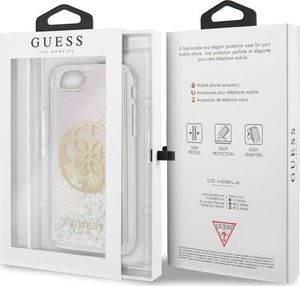 Guess Guess Gradient Liquid Glitter Circle Logo - Etui iPhone SE 2020 / 8 / 7 uniwersalny 7