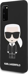 Karl Lagerfeld Karl Lagerfeld Fullbody Silicone Iconic - Etui Samsung Galaxy S20 (Black) uniwersalny 2