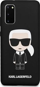 Karl Lagerfeld Karl Lagerfeld Fullbody Silicone Iconic - Etui Samsung Galaxy S20 (Black) uniwersalny 5