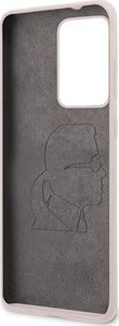 Karl Lagerfeld Karl Lagerfeld Fullbody Silicone Iconic - Etui Samsung Galaxy S20 Ultra (Pink) uniwersalny 4