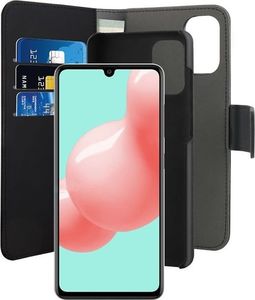 Puro PURO Wallet Detachable - Etui 2w1 Samsung Galaxy A41 (czarny) uniwersalny 2