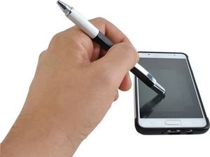 Iso Trade Długopis wielofunkcyjny śrubokręt miara poziomica schowek uniwersalny 10