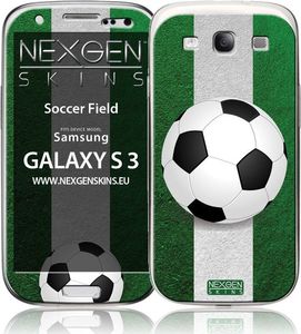 Nexgen Skins Nexgen Skins - Zestaw skórek na obudowę z efektem 3D Samsung GALAXY S III (Soccer Field 3D) uniwersalny 1