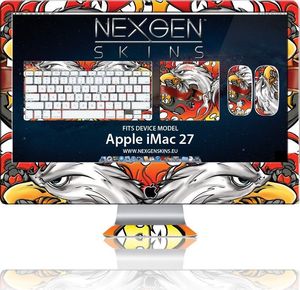 Nexgen Skins Zestaw skórek na obudowę z efektem 3D iMac 27 (Iron Eagle 3D) 1