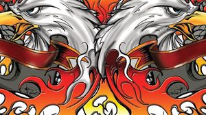 Nexgen Skins Zestaw skórek na obudowę z efektem 3D iMac 27 (Iron Eagle 3D) 3