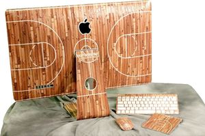 Nexgen Skins Zestaw skórek na obudowę z efektem 3D iMac 27 (Hardwood Classic 3D) 5