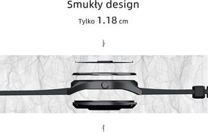 Smartwatch Gino Rossi ZG314B Czarny  (SW011) 12