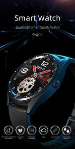 Smartwatch Gino Rossi ZG314B Czarny  (SW011) 9