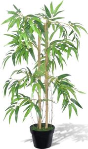 vidaXL Sztuczny bambus  Twiggy  w doniczce 90 cm 1