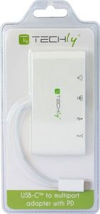 Stacja/replikator Techly IADAP USB-C (IADAP USB31-DOCK1) 6