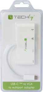 Stacja/replikator Techly IADAP USB-C (IADAP USB31-DOCK2) 3
