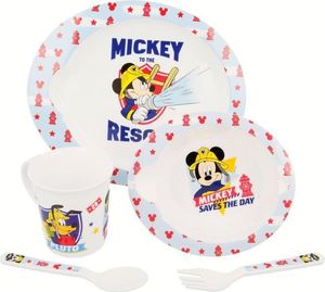 Disney Mickey Mouse - Duży zestaw naczyń do mikrofali (5 szt) uniwersalny 1