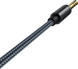 Kabel Borofone Jack 3.5mm - Jack 3.5mm 1m czarny (43654-uniw) 1